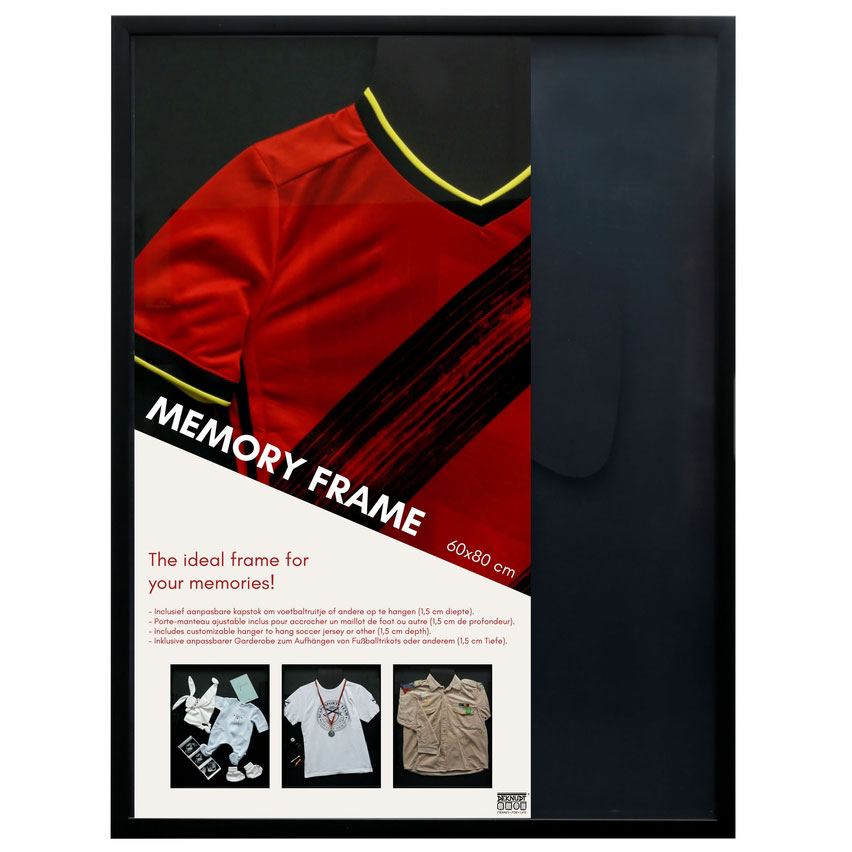 Memory Frame – ram för matchtröjor och minnessaker 
