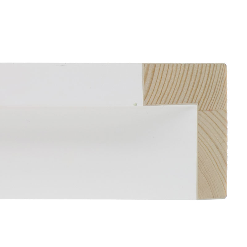 Skuggfog Merida 40x60 cm | vit | Tom ram (utan glas/baksida)