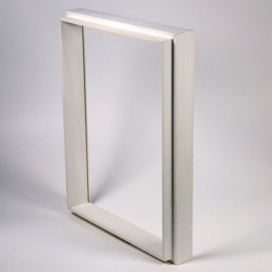 Kompletterande set Unibox 13x18 cm | vit | Tom ram (utan glas/baksida)